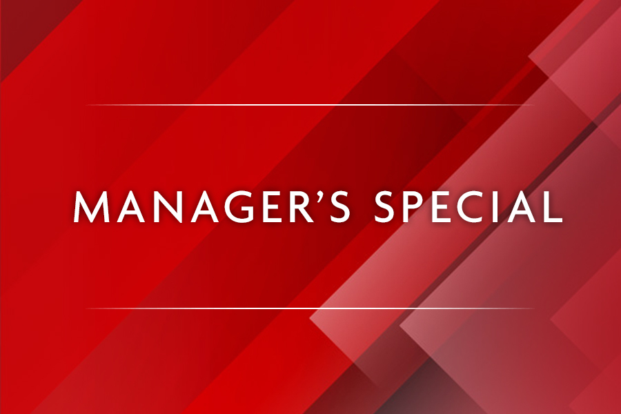Manager's special used vehicle promotion