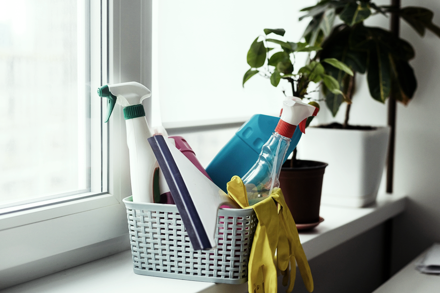 household cleaning products