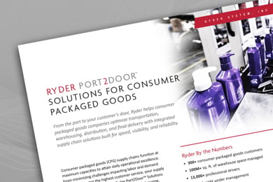 CPG industry fact sheet