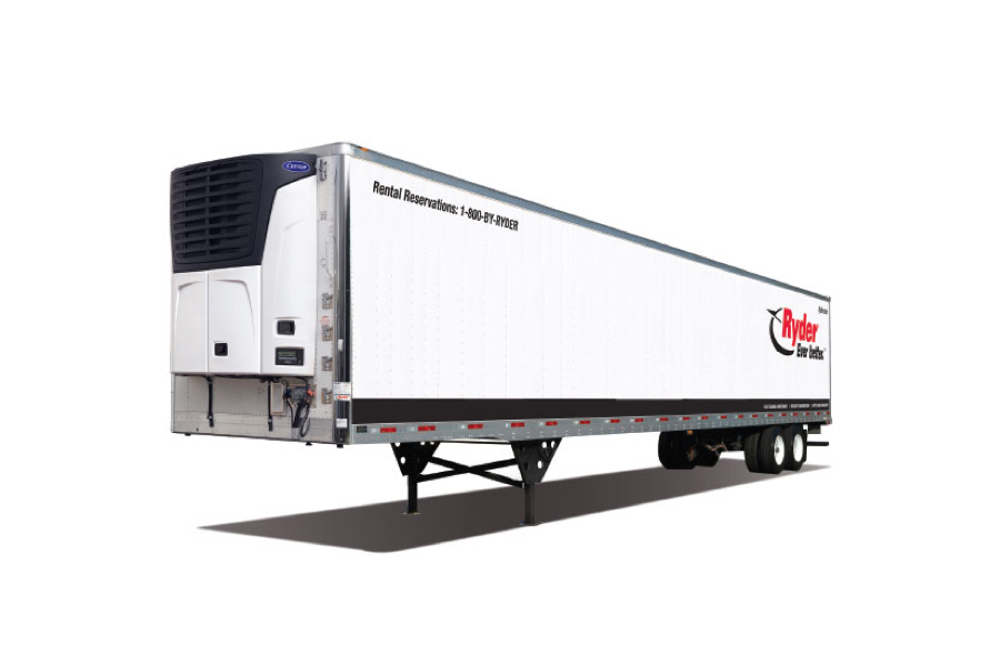 Refrigerated Trailer Rental Rent Reefer Trailer Ryder