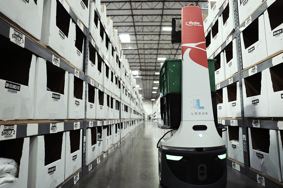 Ryder robots enhancing warehouse automation